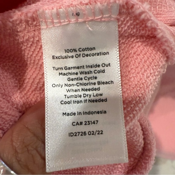 Talbots Floral Embroidered Crewneck Sweatshirt Women’s Large Pink Feminine Boho - Picture 7 of 7